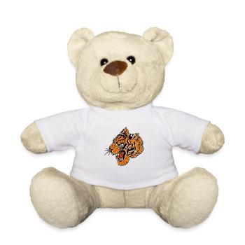 Tiger Tattoo Tattoo Roar Wild - Teddy - Weiß - Vorne