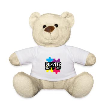 Puzzlers Sort It Out 4 - Teddy Bear - white - Front