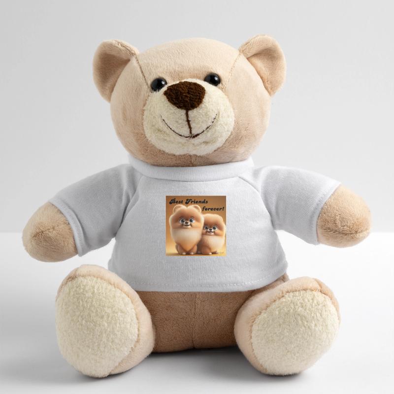 POMMERANIAN 2 BFF chiots mignons petit mignon Nounours