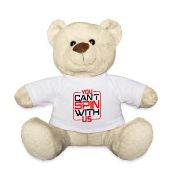 Vous ne pouvez pas tourner avec nous - Nounours - blanc - Devant