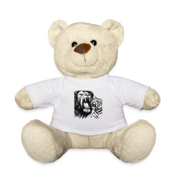 Löwe & Tiger - Teddy - Weiß - Vorne