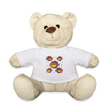 Poissons - Nounours - blanc - Devant