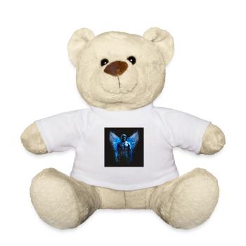 Blauer Mann Engel - Teddy - Weiß - Vorne