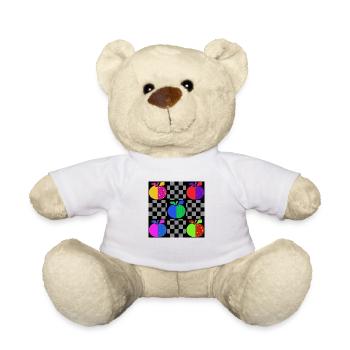 Apple - Teddy Bear - white - Front