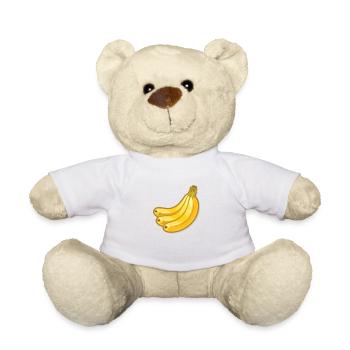 Frucht Banane Banana Paint - Teddy - Weiß - Vorne