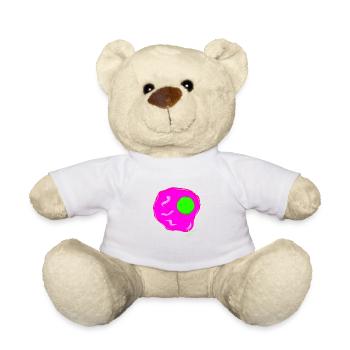 Œuf au plat Fosfi - Nounours - blanc - Devant