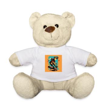 Skater Junge - Teddy - Weiß - Vorne