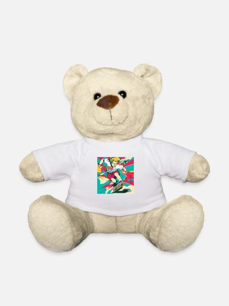 Skater Boy - Teddy - Weiß