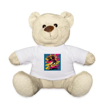 Skater Girl - Nounours - blanc - Devant