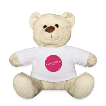 Trendfarbe 2023 - Magenta - Teddy - Weiß - Vorne
