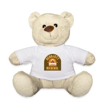 Herrjott Nochemol Herrgott nochmal Köln Kölsch - Teddy - Weiß - Vorne