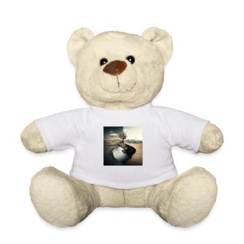 Landscape of the World n°4 - Teddy Bear - white - Front