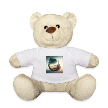Landscape of the World n°2 - Teddy Bear - white - Front