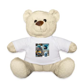 cold and cute - Nounours - blanc - Devant