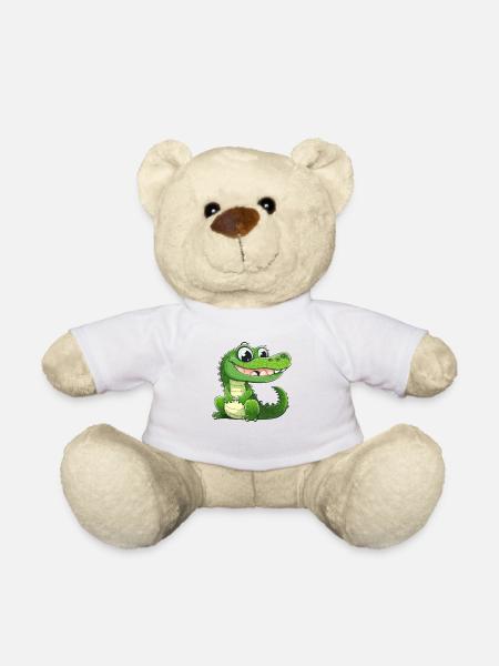 Ein Krokodil namens Tabalus - Teddy - Weiß