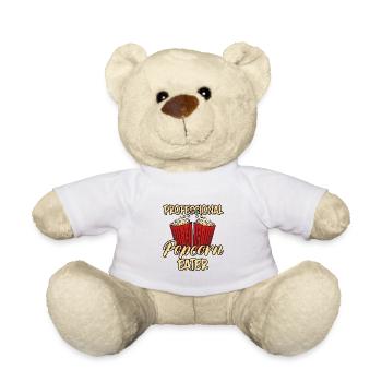Mangeur de pop-corn professionnel 4 - Nounours - blanc - Devant