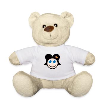 Alsacienne sourire - Nounours - blanc - Devant