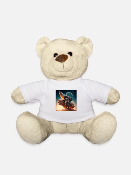 Weltraum-Sheriff,Cowboy - Teddy - Weiß