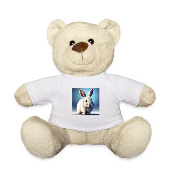 Lapin blanc - Nounours - blanc - Devant