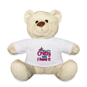 I'm Crafty And I Know It 2 - Teddy - Weiß - Vorne