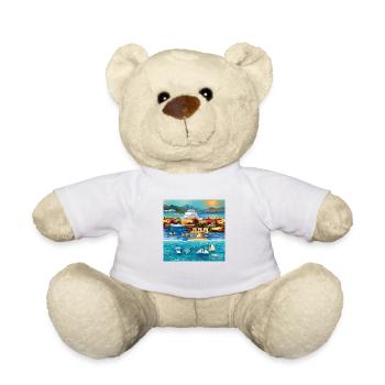 Urlaub am Meer - Teddy - Weiß - Vorne