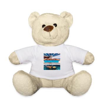 vacation at sea - Teddy Bear - white - Front