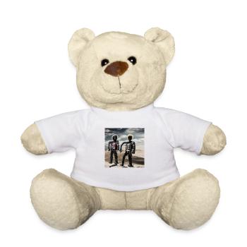 Les hommes dans le cybermonde - Nounours - blanc - Devant