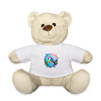 Cockatiel Budgie Bird Bird Bird Owner - Teddy Bear - white - Front