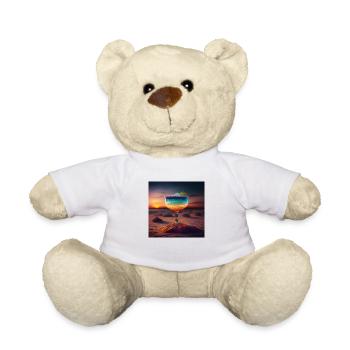 Cocktail 6 Geschenk - Teddy - Weiß - Vorne