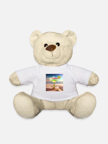 Cocktail 7 Geschenk - Teddy - Weiß