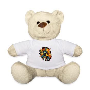 Space Drummer - Teddy - Weiß - Vorne