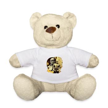 Kung Fu Kämpfer - Teddy - Weiß - Vorne