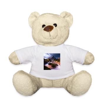 Paysage fantastique cinématographique - Nounours - blanc - Devant