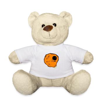 Mon œuf au plat. - Nounours - blanc - Devant