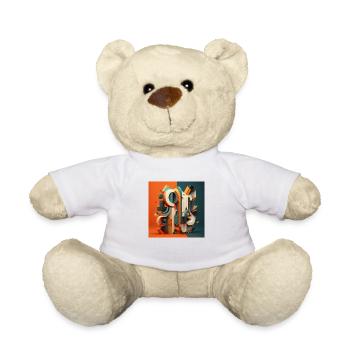 Graffiti - Teddy Bear - white - Front