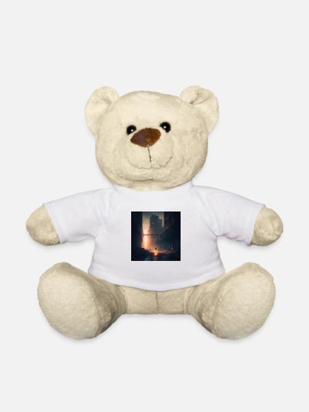 Dystopian future - Teddy Bear - white