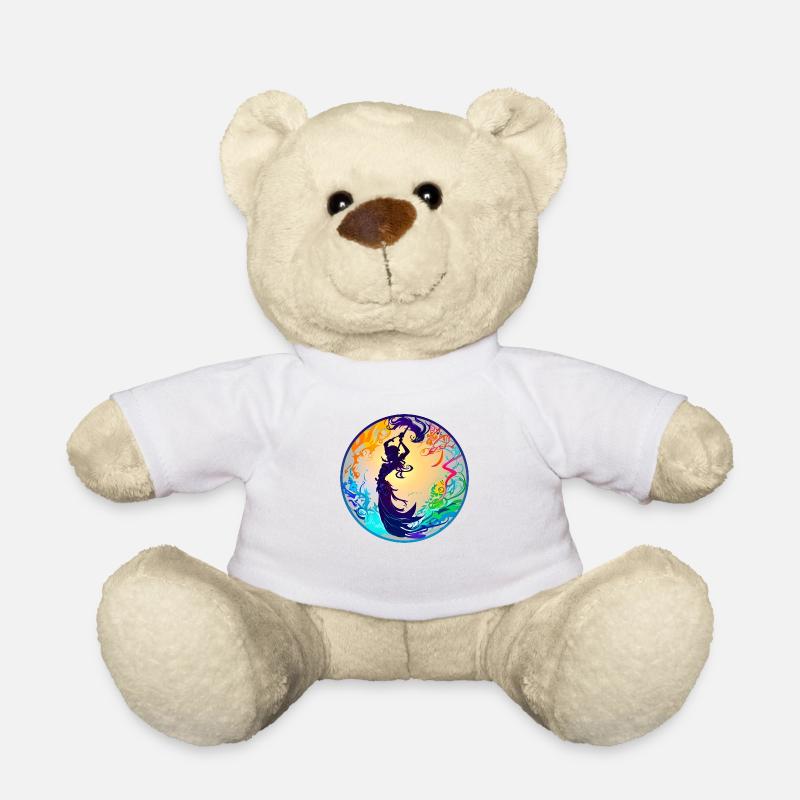 Into the sea - Teddy Bear - white