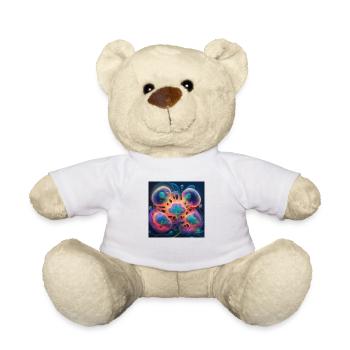 Amazing group of magic yellyfish - Teddy Bear - white - Front