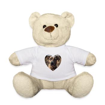 Mein Engel hat vier Pfoten - Teddy - Weiß - Vorne