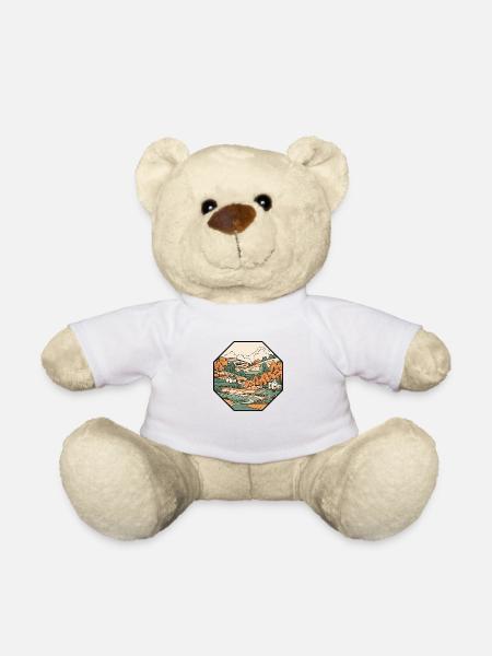 Landschaft - Teddy - Weiß