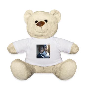 Belles filles manga - Nounours - blanc - Devant