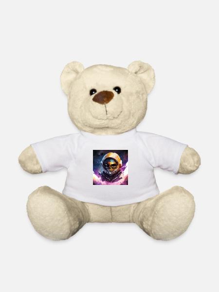 Pirate de l’espace coloré - Nounours - blanc