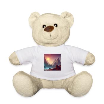Mystic Mountains - Teddy Bear - white - Front