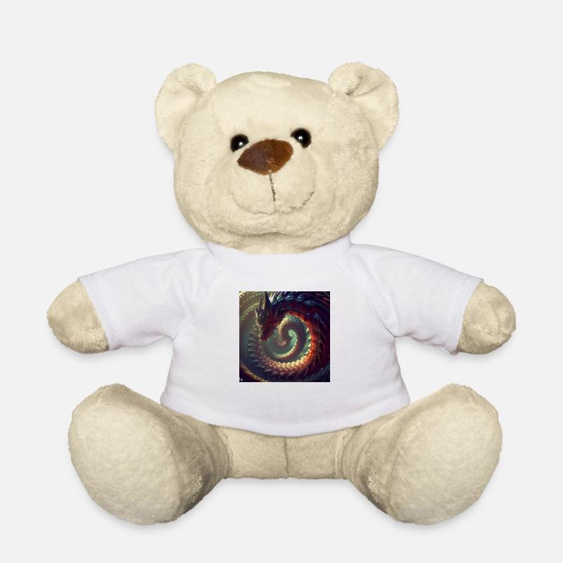 a Thousand tall dragon - Teddy - Weiß