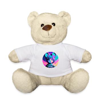 Fille souris - Nounours - blanc - Devant