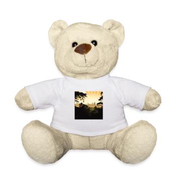 The city behind the forest - Teddy Bear - white - Front