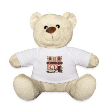 Backwerke und Bäckerei: Eine köstliche Kombination - Teddy - Weiß - Vorne