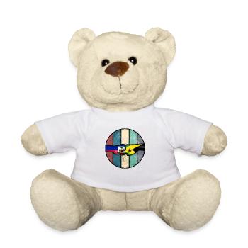 Haiti Haitian Jamaica Combination I Gift - Teddy Bear - white - Front