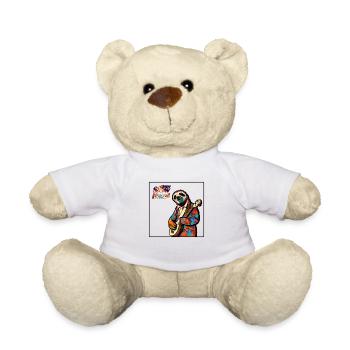 Mister Slow Hand - Teddy - Weiß - Vorne