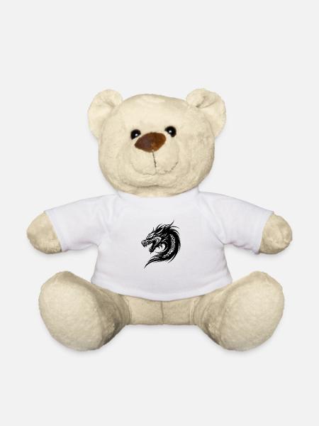 Dragon Dragon Fantasy Mythologie - Nounours - blanc